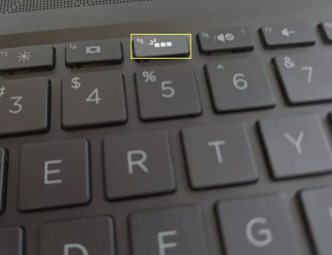 controls the keyboard light