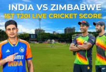 India vs Zimbabwe 1st T20I 2024 Live Score
